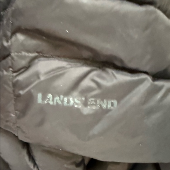 Lands' End Down Wanderweight Packable Vest Black Ultralight 800 FP Large 14 16 - Picture 6 of 10